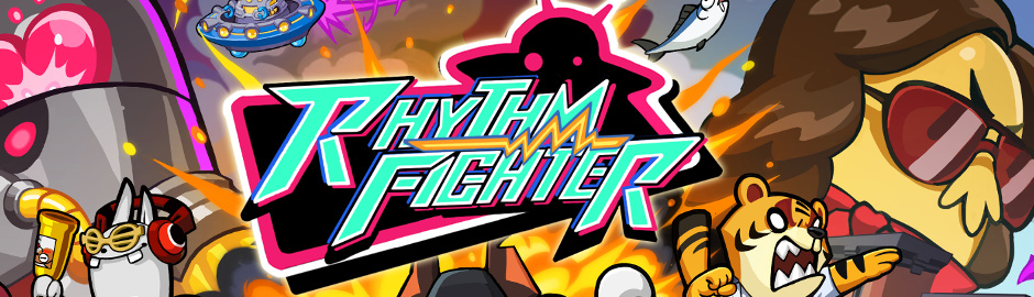 Banner for the video game Rhythm Fighter