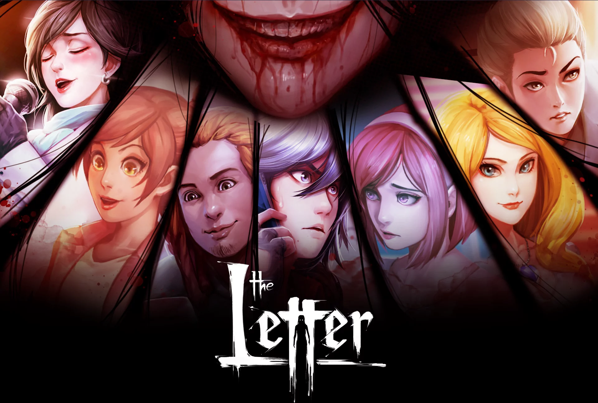 Letters игра. The Letter визуальная новелла. The Letter Horror Visual novel. Визуальные новеллы хоррор. Визуальная новелла ужастик.