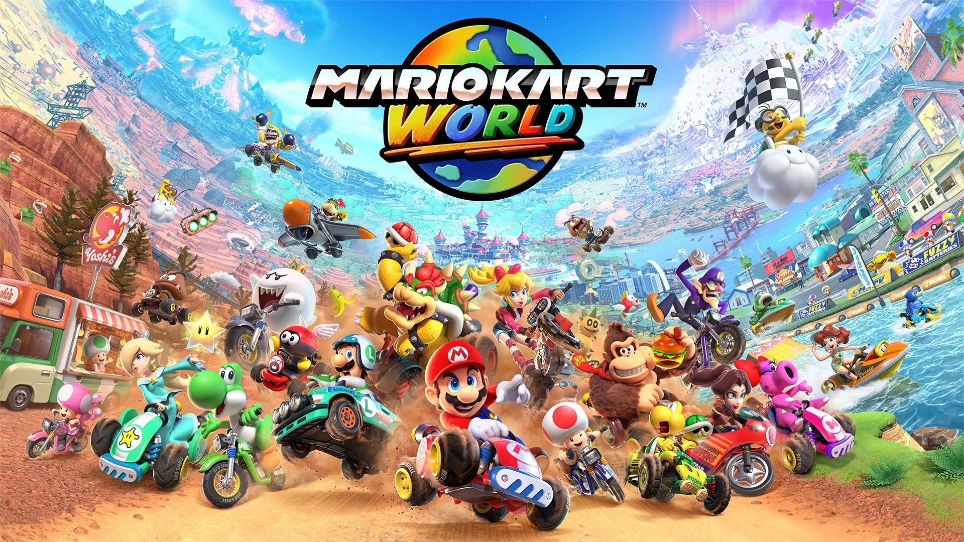 Mario Kart World Confirmed for Switch 2