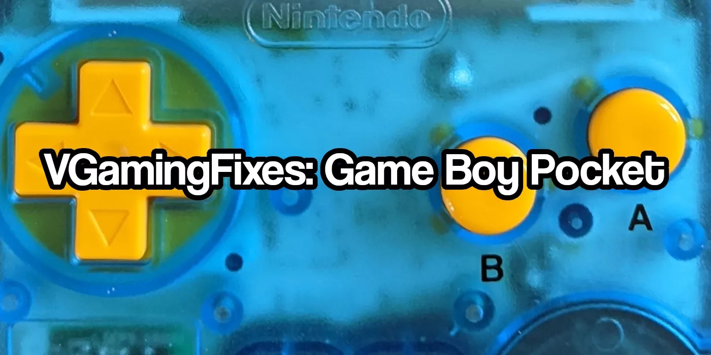 Rebuilding A Game Boy Pocket