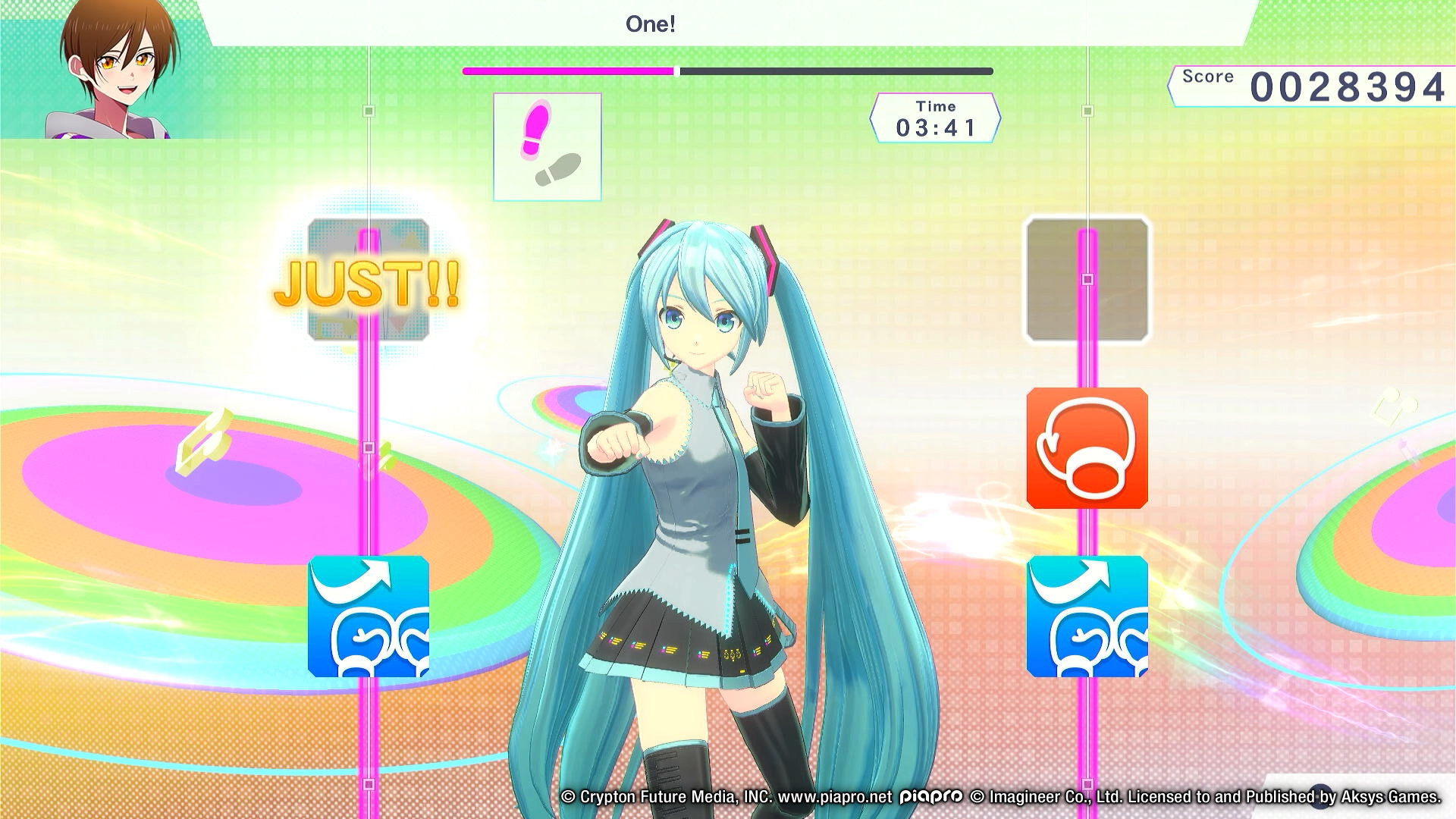 Fitness Boxing with Hatsune Miku screenshot 2